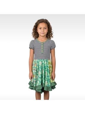 Matilda Jane x Joanna Gaines Farmland Frolic Twirling Dress Girls Size 6